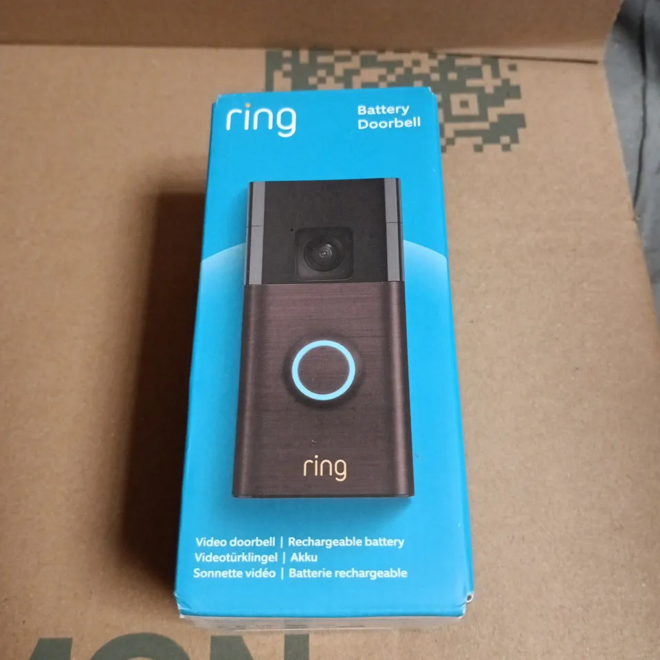 RING VIDEO DOORBELL BATTERY – BOXED