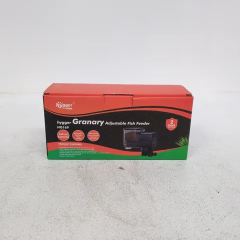HYGGER GRANARY ADJUSTABLE FISH FEEDER 350ML