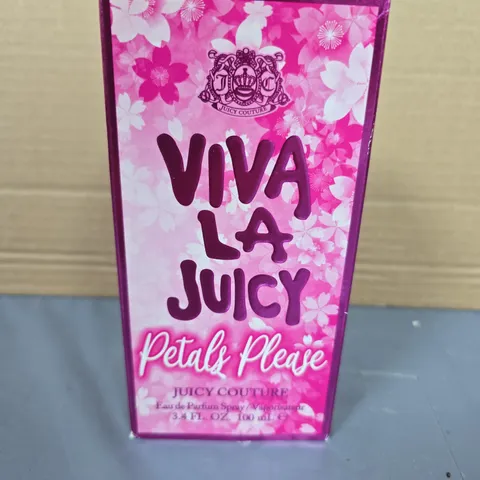 BOXED VIVA LA JUICY PETALS PLEASE JUICY COUTURE EAU DE PARFUM 100ML