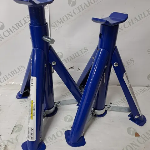 2X FOLDABLE 3-TON HEAVY DUTY CAR JACK STAND