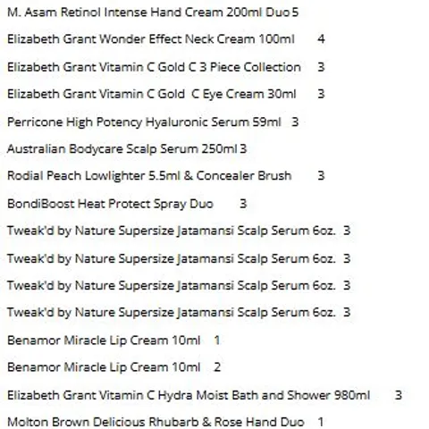PALLET OF APPROXIMATELY 255 ASSORTED HOMEWARE AND ACCESSORY PRODUCTS TO INCLUDE;