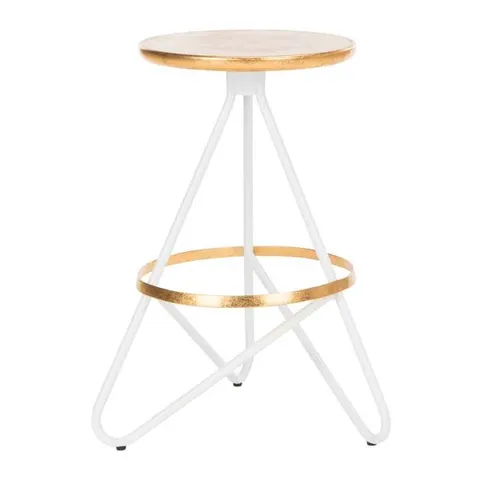 BOXED ARROYO COUNTER STOOL WITH METAL FRAME (1 BOX)