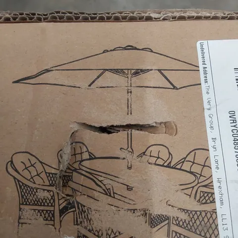 BOXED PARASOL - SAND (1 BOX)