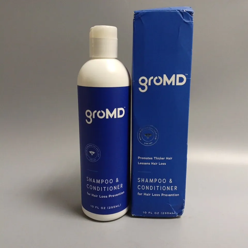 BOXED GROMD SHAMPOO & CONDITIONER (295ml)