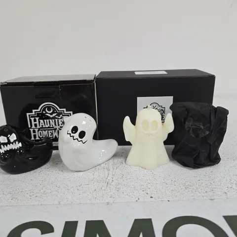 LOT OF APPROXIMATELY 20 BRAND NEW KILLSTAR HOUSEHOLD ITEMS TO INCLUDE SALT & PEPPER SHAKERS AND CANDLE PAIRS