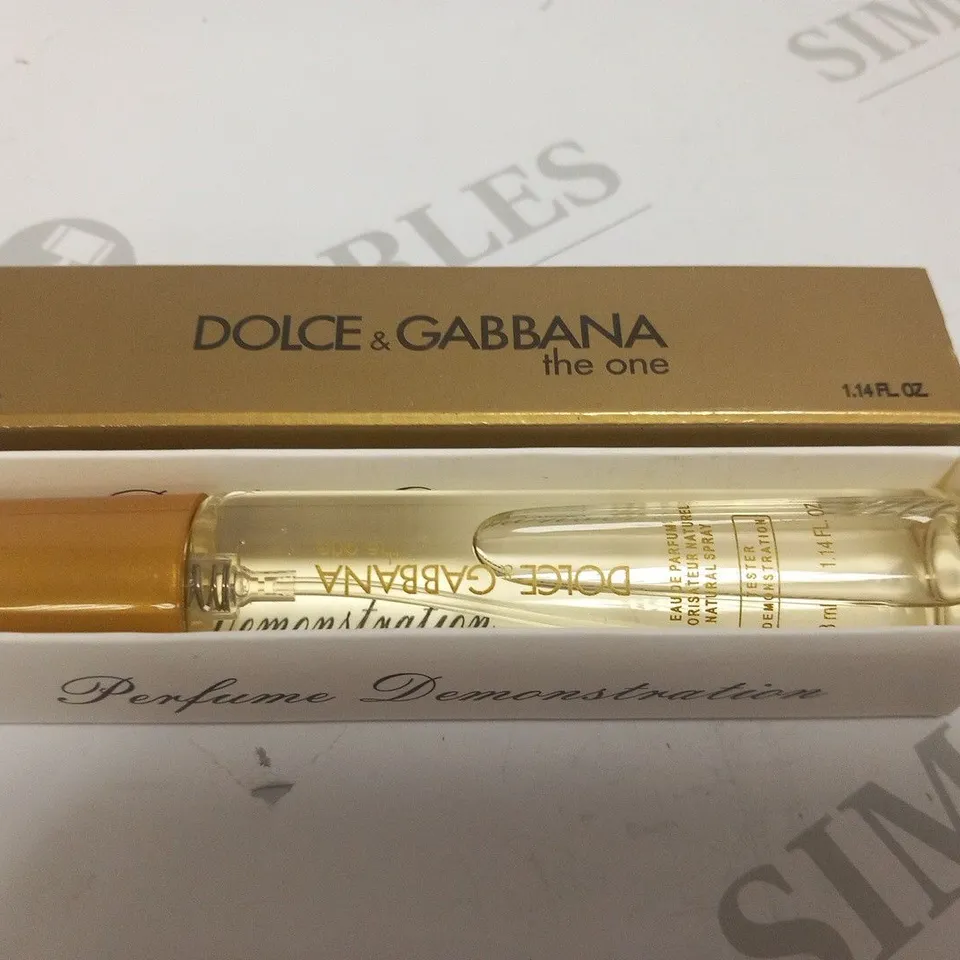 BOXED DOLCE AND GABBANA THE ONE EAU DE PARFUM 33ML