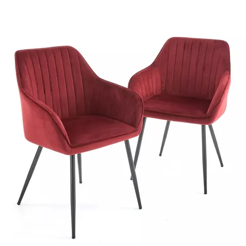 ALISHA PAIR OF DINING CHAIRS - FSC CERTIFIED