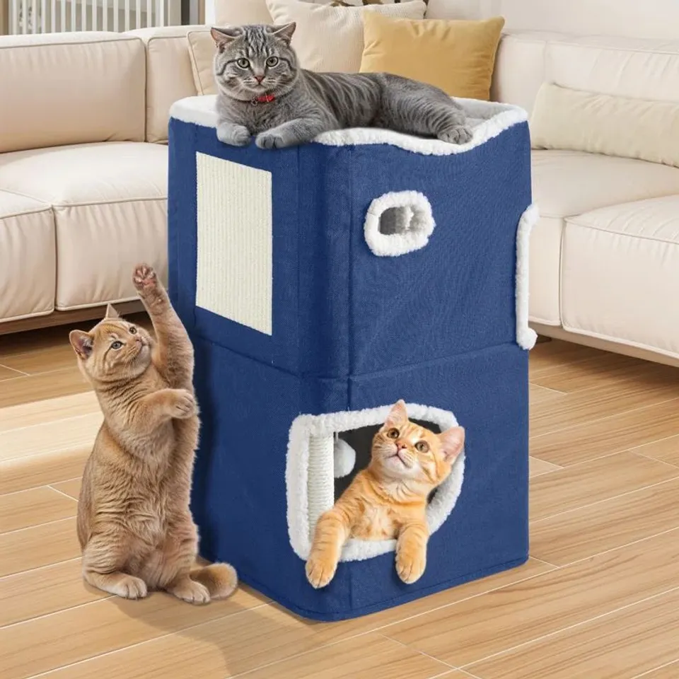 BOXED TENT CAT BED (1 BOX)