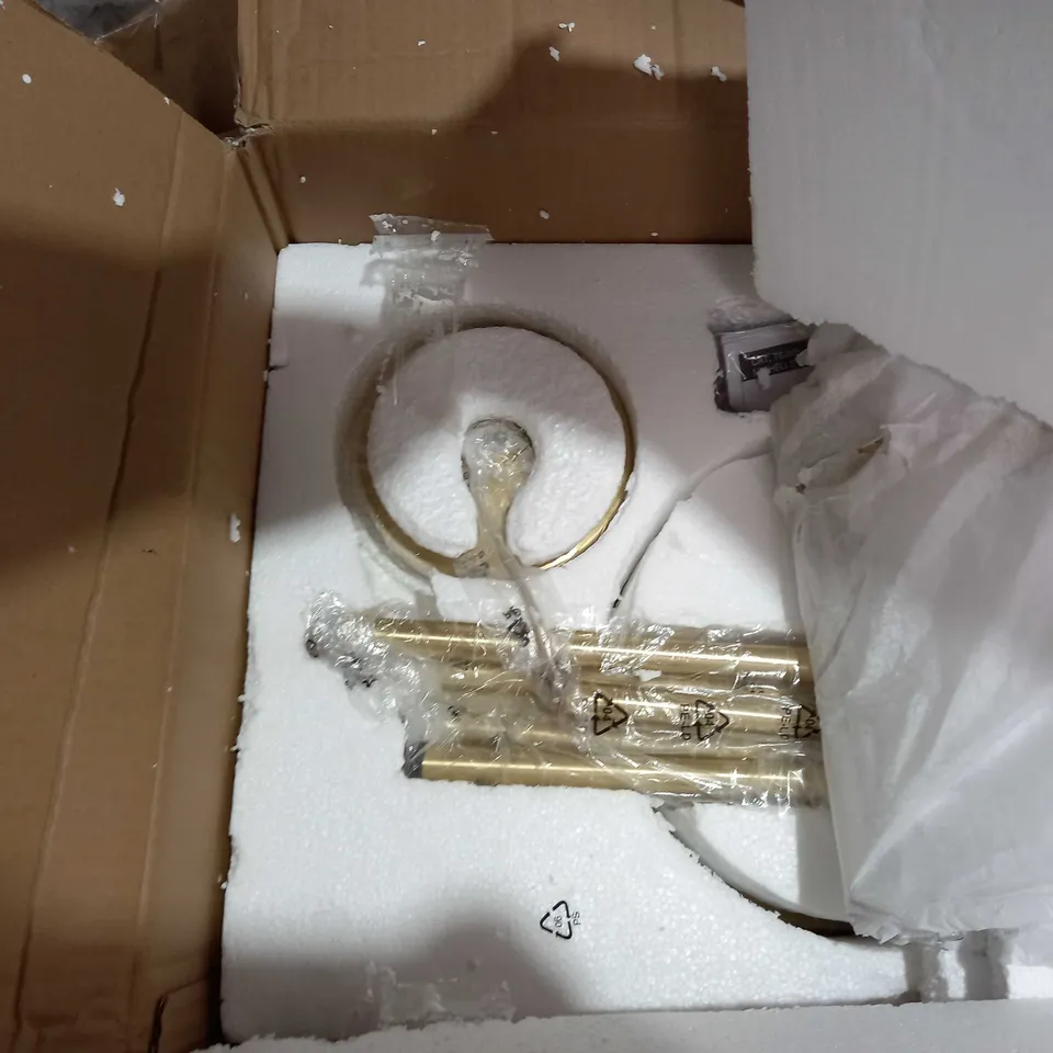 MICHELLE KEEGAN GLASS ROD FLOOR LAMP RRP £170