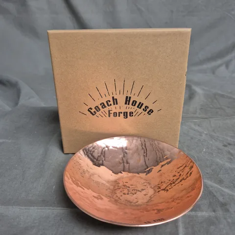COACH HOUSE FORGE COPPER HAMMERED BOWL – DECORATIVE TABLEWARE