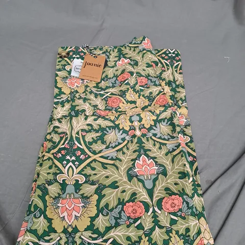 JOANIE PIPPA FLORAL PATTERN TROUSERS SIZE 18