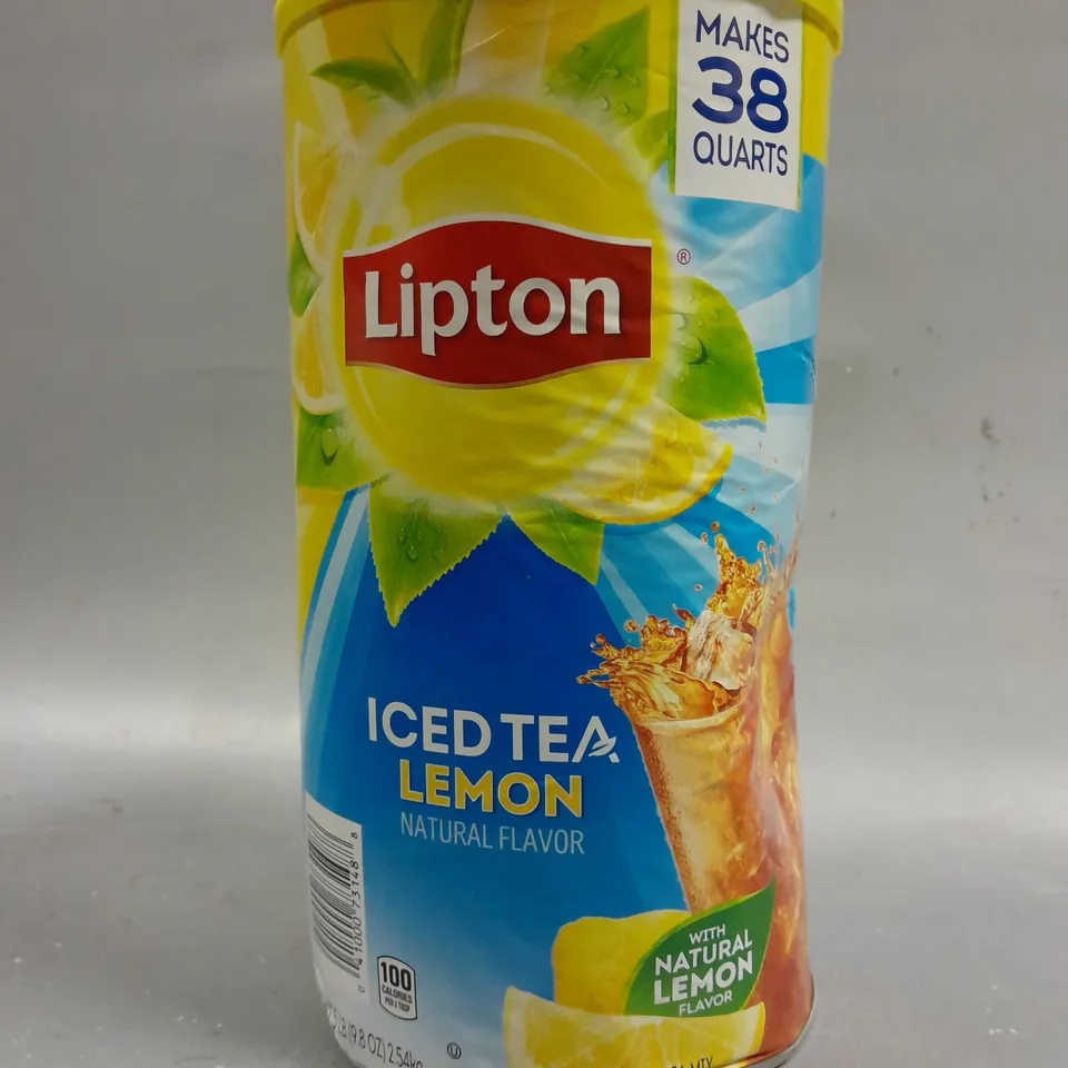 SEALED LIPTON SWEETEND TEA MIX - LEMON - 2.5KG