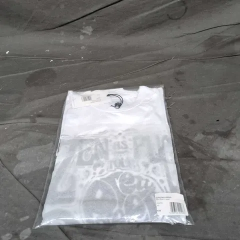 PRETTY GREEN ZEN TOUR T SHIRT – WHITE, XS