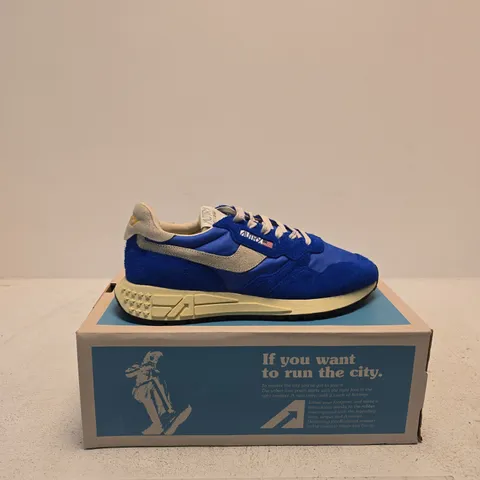 AUTRY BLUE TRAINER SNEAKERS β SIZE EU 46