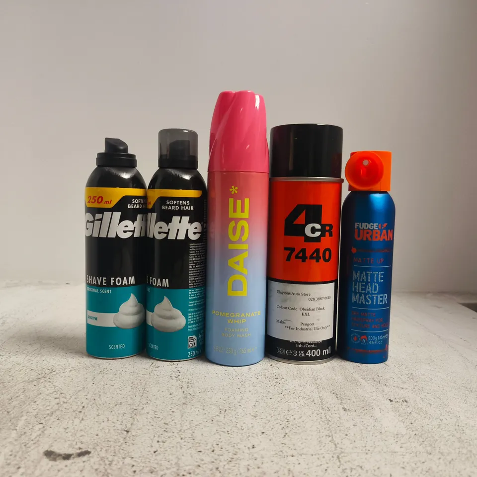 APPROXIMATELY 15 ASSORTED AEROSOL PRODUCTS - COLLECTION ONLY