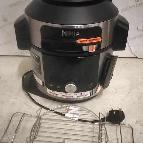 BOXED NINJA FOODI SMARTLID 7.5L 15 IN 1 MULTI COOKER & AIR FRYER