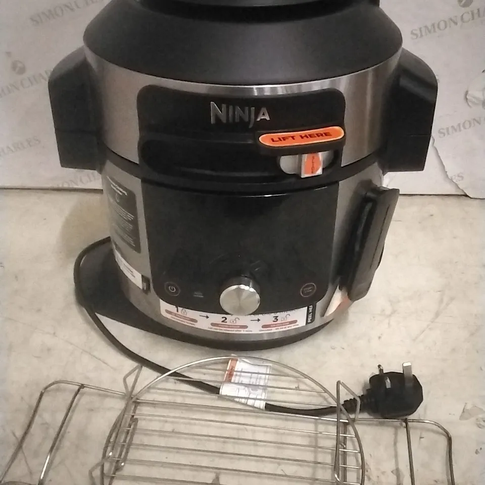 BOXED NINJA FOODI SMARTLID 7.5L 15 IN 1 MULTI COOKER & AIR FRYER