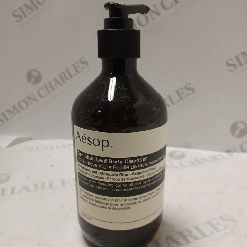 AESOP GERANIUM LEAF BODY CLEANSER 500ML