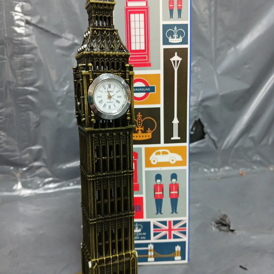 BOX OF APPROX 30 ASSORTED BIG BEN - HOUSEHOLD DECORATION