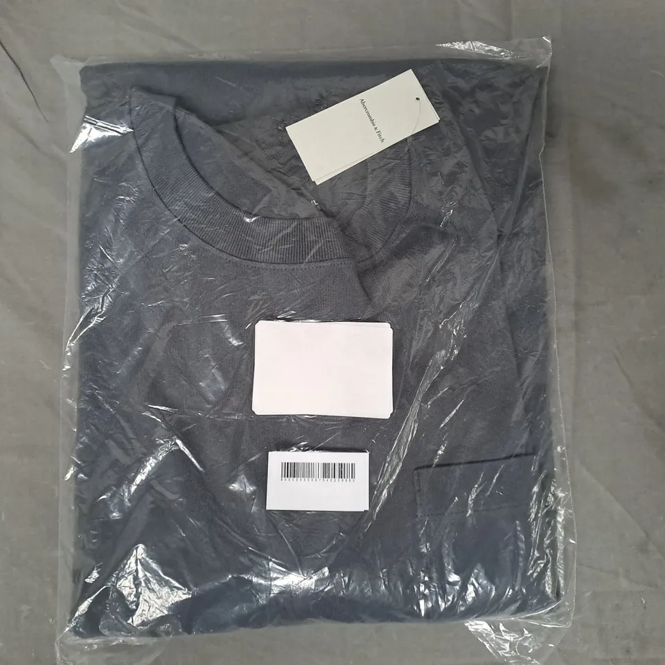 ABERCROMBIE & FITCH JUMPER IN GREY SIZE XXL