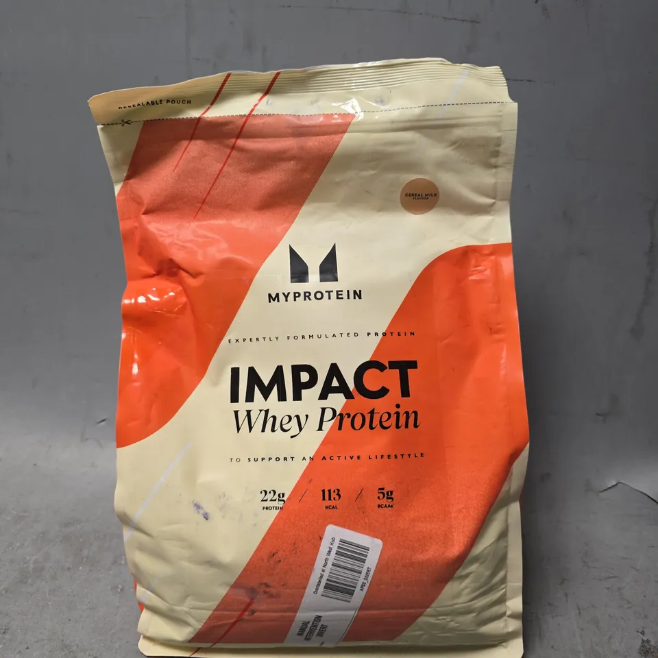 MY PROTEIN IMPACT WHEY PROTEIN CERREAL MILK 2.5KG