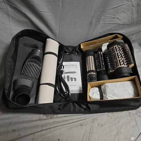 REMINGTON BLOW DRY STYLE 1200W HAIR STYLER WITH ATTACHMENTS – CARRY CASE INCLUDED