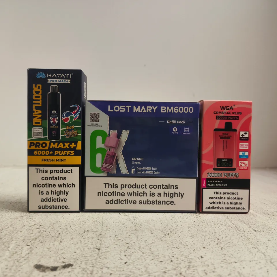 APPROXIAMTELY 15 ASSORTED VAPING PRODUCTS - COLLECTION ONLY