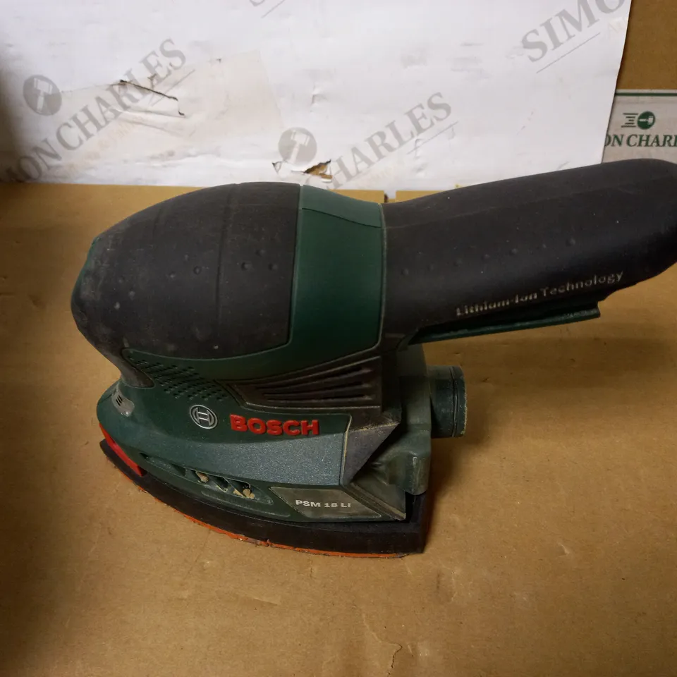 BOSCH PSM18LI CORDLESS MULTISANDER