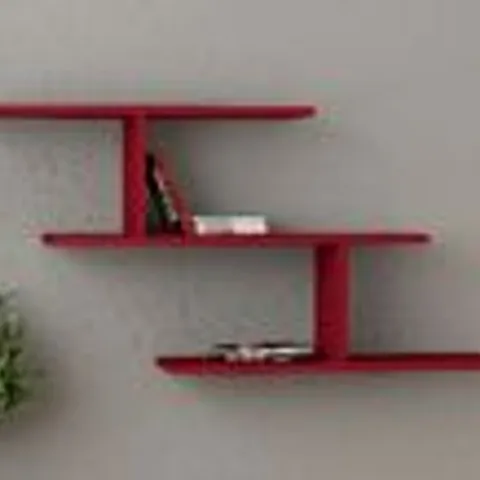 BRAND NEW BOXED MISI BOOKCASE - BURGUNDY