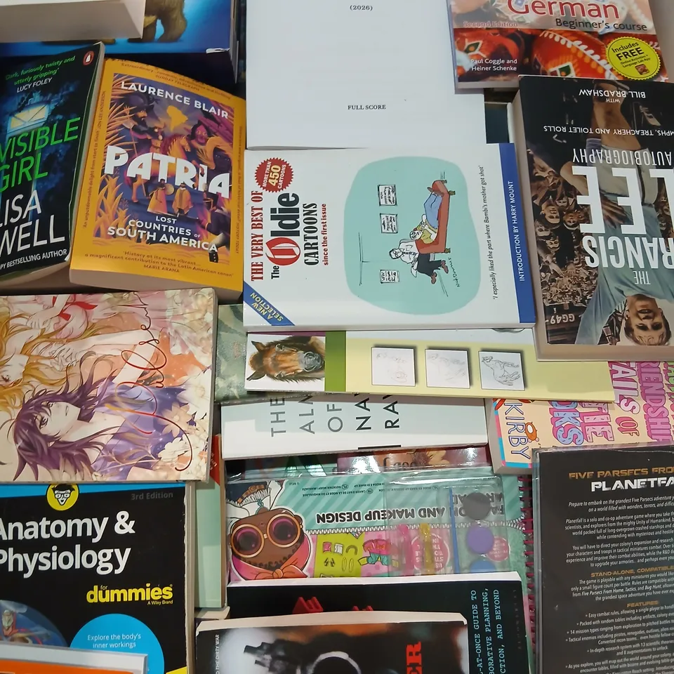 LARGE QUANTITY OF ASSORTED FICTION AND NON FICTION BOOKS