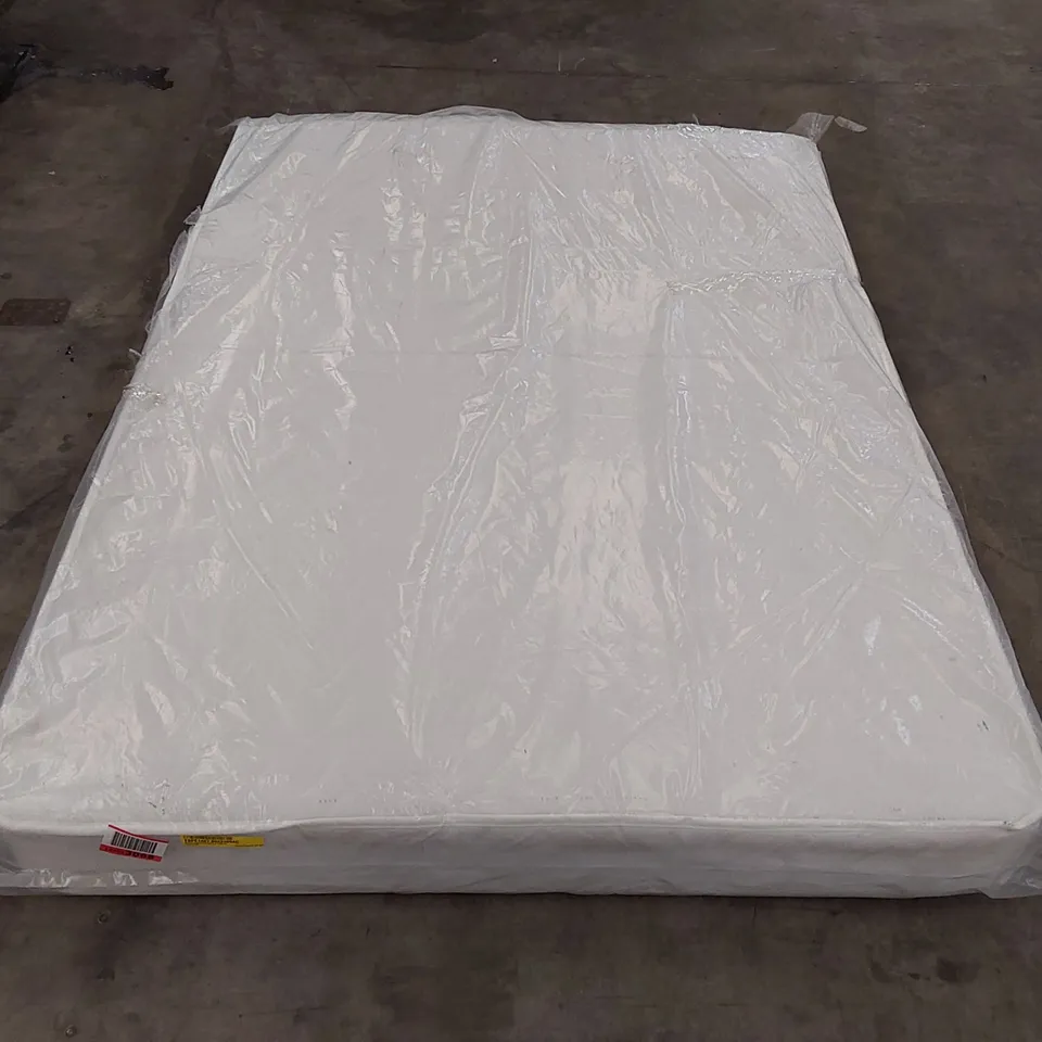QUALITY BAGGED 4'6" DOUBLE BLATTEIS ORTHOPAEDIC SPRUNG MATTRESS 