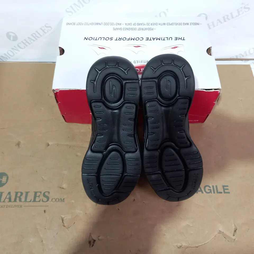 BOXED PAIR OF SKECHERS - SIZE 3