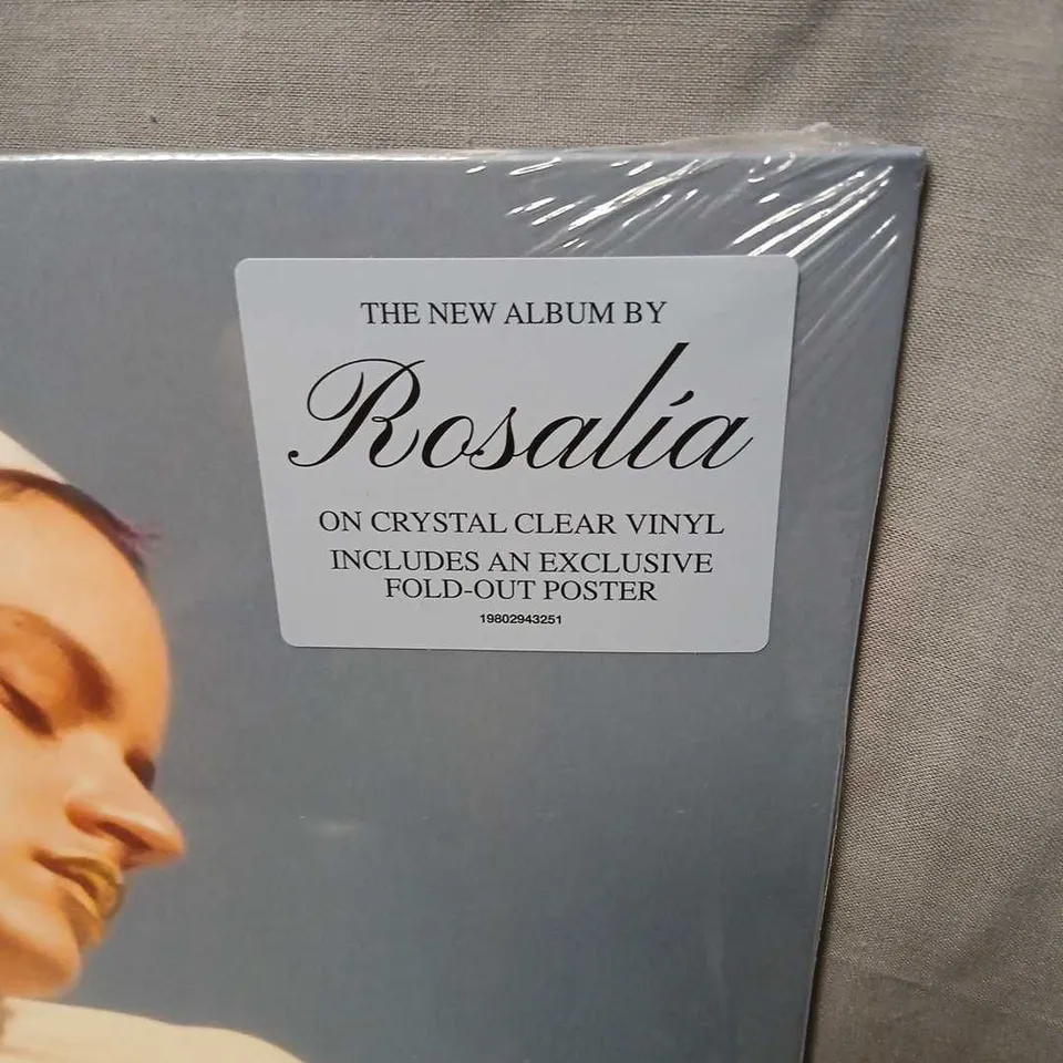 ROSALÍA – THE NEW ALBUM ON CRYSTAL CLEAR VINYL (INCLUDES FOLD-OUT POSTER)