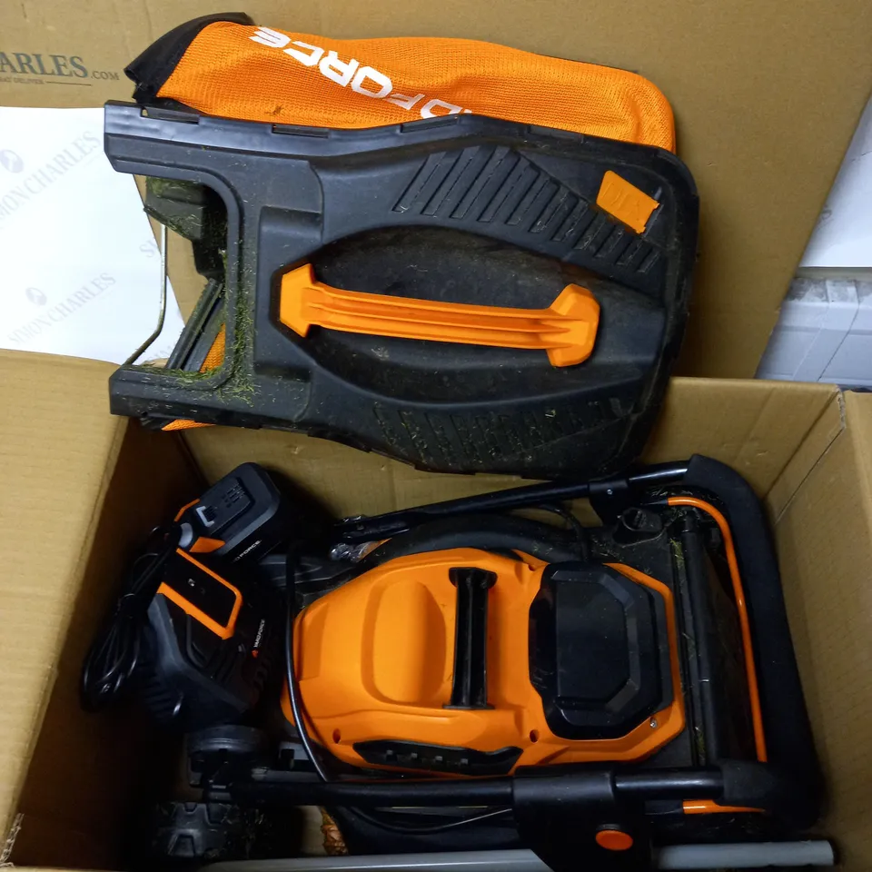 YARD FORCE 32CM CORDLESS ROTARY LAWNMOWER