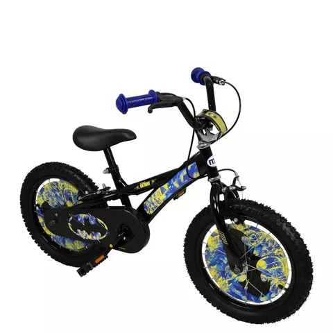 BATMAN 16" KIDS BIKE WITH STABILISERS