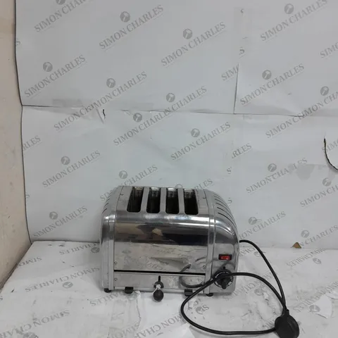 BOXED DUALIT 4 SLOT VARIO CLASSIC TOASTER WITH TWO SANDWICH CAGES