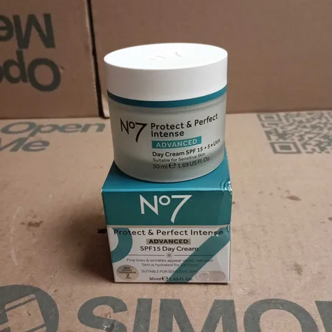 NO7 PROTECT & PERFECT INTENSE ADVANCED DAY CREAM SPF 15, 50ML – BOXED