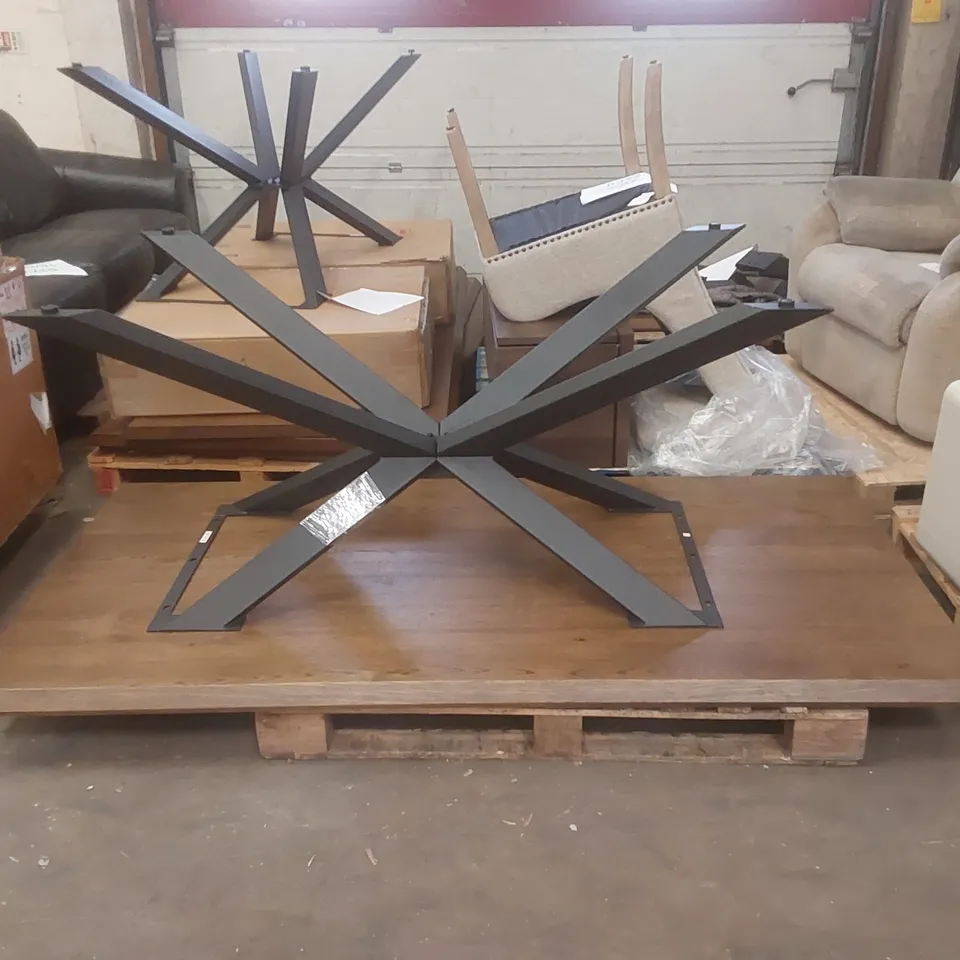 DESIGNER VENEER WOODEN DINING TABLE