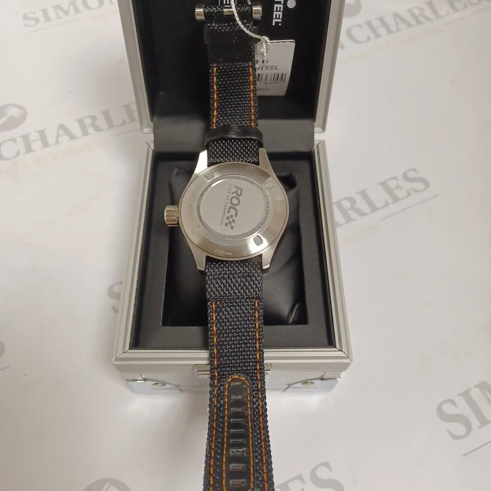 BOXED TW STEEL GENTS RACE OF CHAMPIONS 45MM WATCH - BLACK