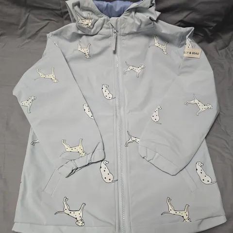 HOLLY & BEAU DALMATIAN RAINCOAT – AGE 7-8