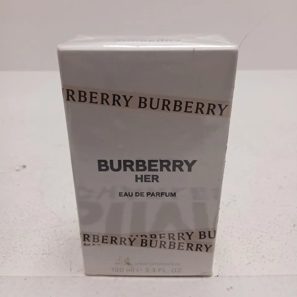 BOXED AND SEALED BURBERRY HER 100ML EAU DE PARFUM