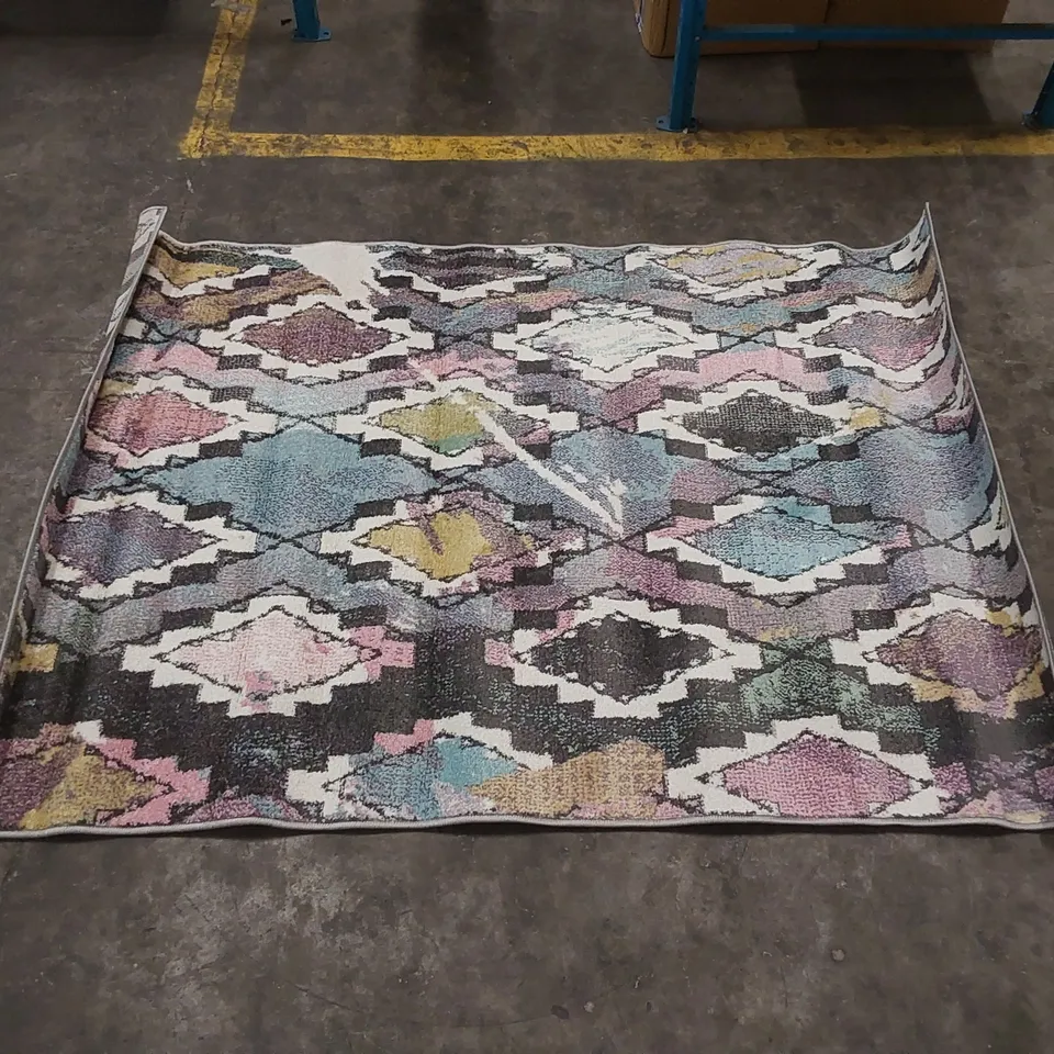 BRAND NEW PACO HOME PETIT RUG - MULTICOLOURED // SIZE: 120 X 170cm