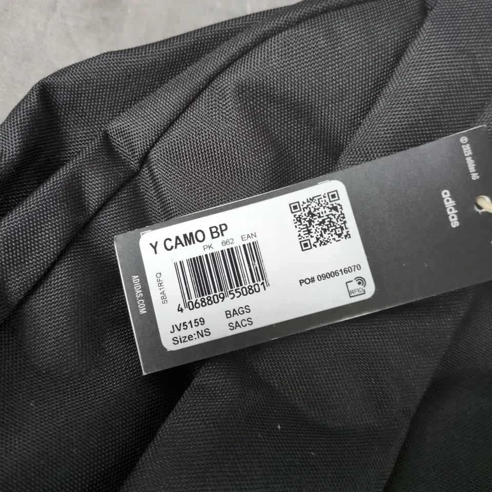 ADIDAS BACKPACK Y CAMO BACKPACK – BLACK 