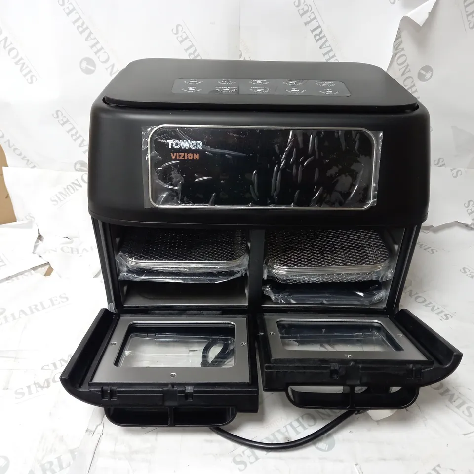 BOXED TOWER VORTX VIZION EXPRESS DUAL 11L AIR FRYER