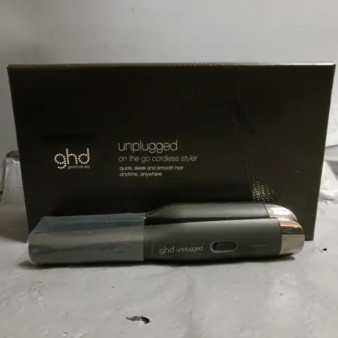 BOXED GHD UNPLUGGED WIRELESS STRAIGHTENER 