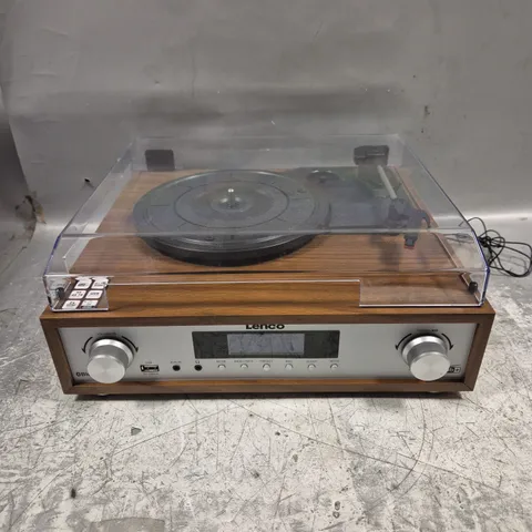 BOXED LENCO MC-160WD STEREO SYSTEM TURNTABLE
