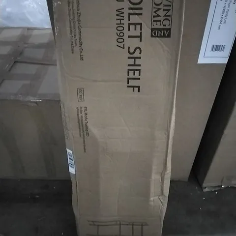 BOXED LIVING AND HOME TOILET SHELF WH0907