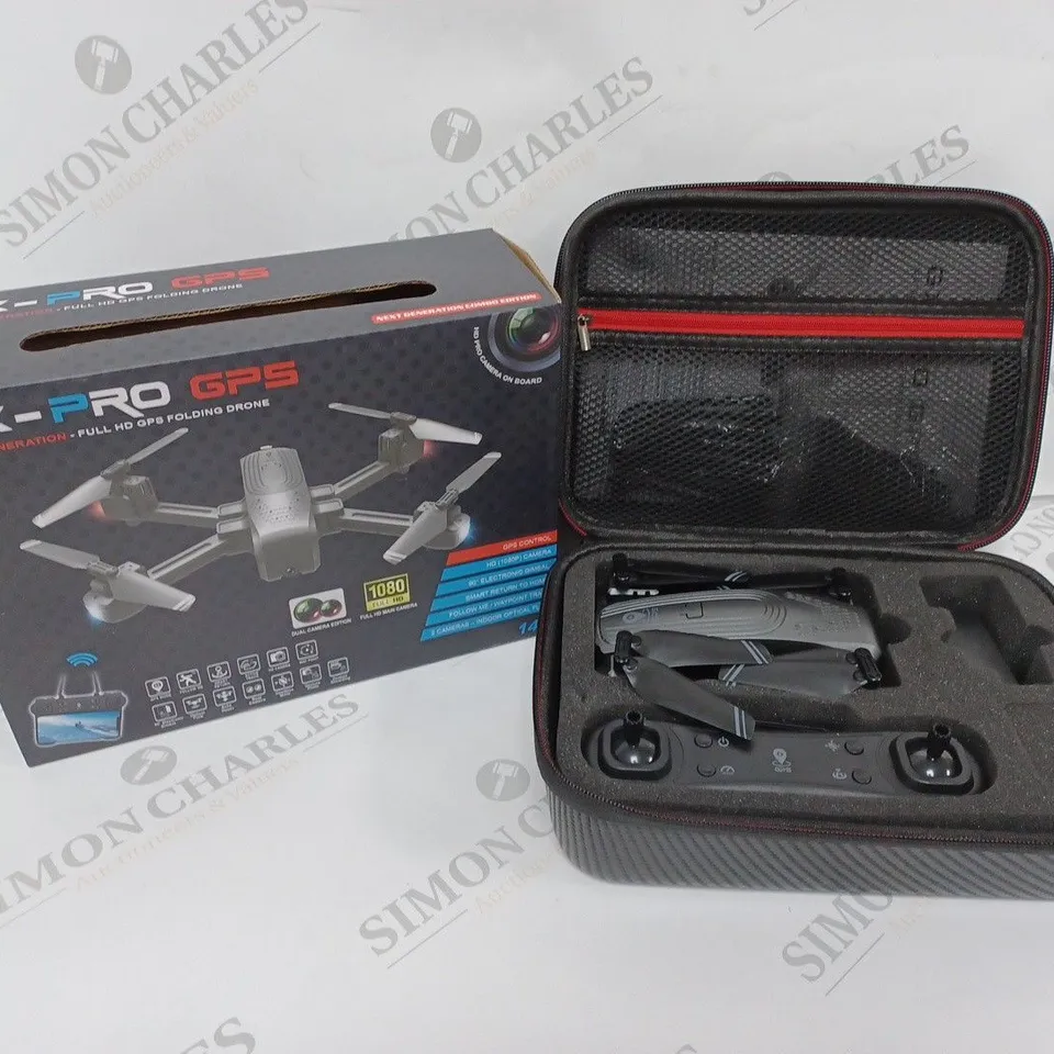 BOXED GX-PRO ULTRA HD PRO FOLDING DRONE 