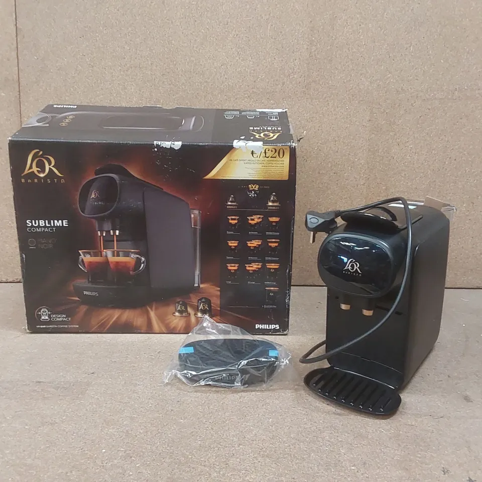 BOX LÓR SUBLIME COMPACT COFFEE MACHINE