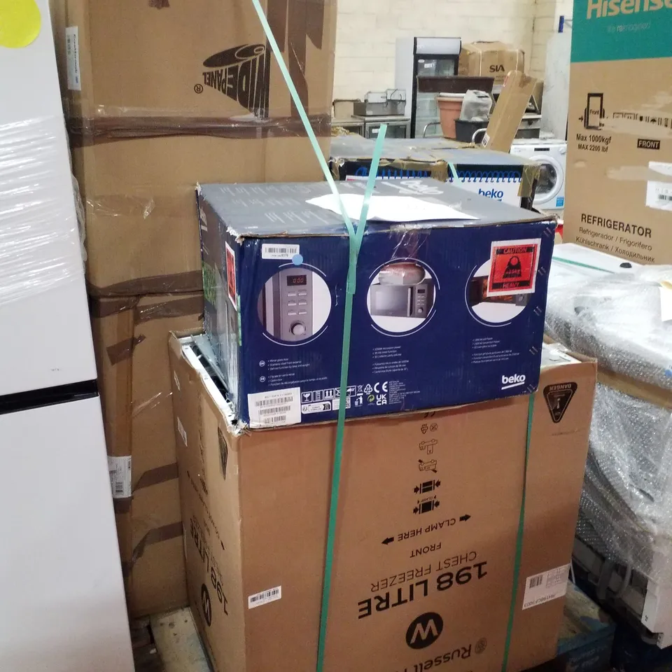 PALLET CONTAINING APPROXIMATELY 5 RAW ELECTRICAL ITEMS TO INCLUDE: